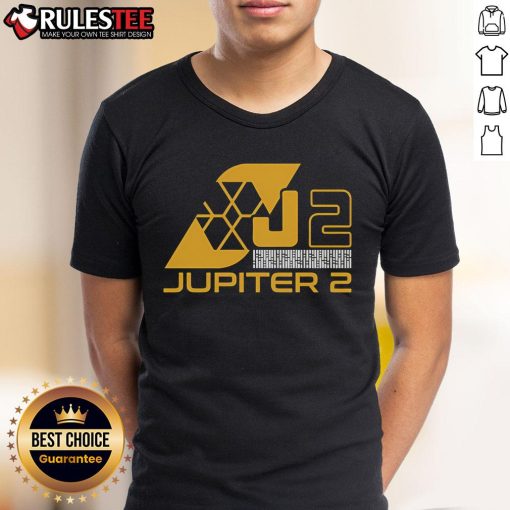 Awesome Jupiter 2 T-Shirt featuring a vibrant graphic design inspired by space exploration and sci-fi themes.