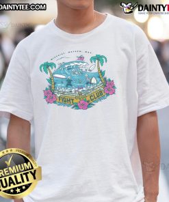 Awesome Kooks Slams Fight Club Skeleton Beach T-Shirt featuring a bold skeleton graphic for stylish summer wear.