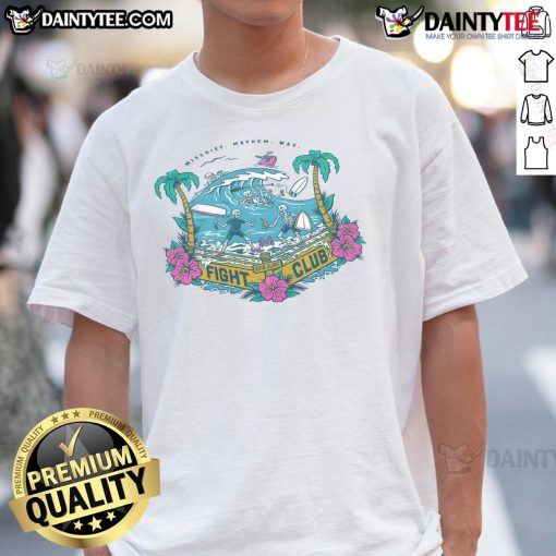 Awesome Kooks Slams Fight Club Skeleton Beach T-Shirt featuring a bold skeleton graphic for stylish summer wear.