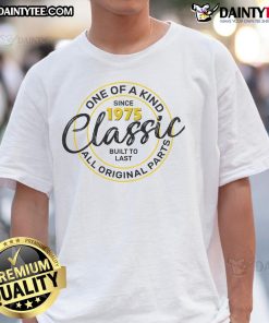 Awesome One Of A Kind Since 1965 Classic 60th Birthday T-Shirt featuring vibrant graphics and a fun design for celebrations.