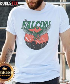 Awesome Sam Wilson The Falcon T-Shirt featuring vibrant graphic design of the superhero in action, perfect for fans.
