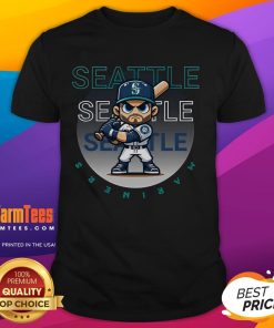 Awesome Seattle Mariners Baseball T-Shirt featuring vibrant team colors and logo, perfect for fans and casual wear.