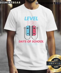 Awesome Switch Gamer 100 Days Of School Unlocked T-Shirt featuring a vibrant gaming graphic, perfect for school celebrations.