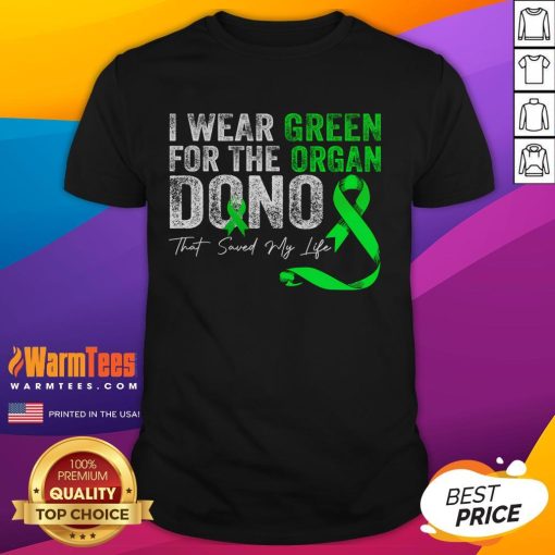 Awesome Transplant Ney Liver Surgery Green T-Shirt for Organ Donor Awareness - Stylish and Supportive Apparel