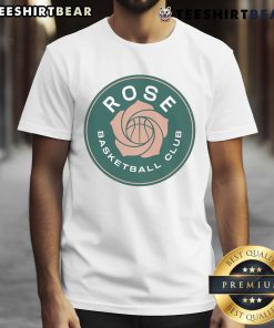 Awesome Unrivaled Rose Basketball Club T-Shirt featuring a vibrant design and logo for basketball fans and players.
