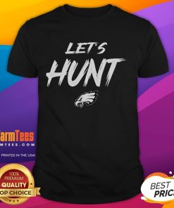 Awesome Vintage Let's Hunt Eagles T-Shirt featuring a retro design with eagle graphics and bold lettering.