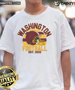 Awesome Washington Football Est 1932 T-Shirt featuring team colors and logo, perfect for fans and collectors.