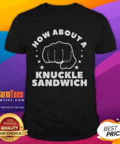 Funny How About A Knuckle Sandwich Boxing Boxer T-Shirt featuring a playful design for boxing enthusiasts.