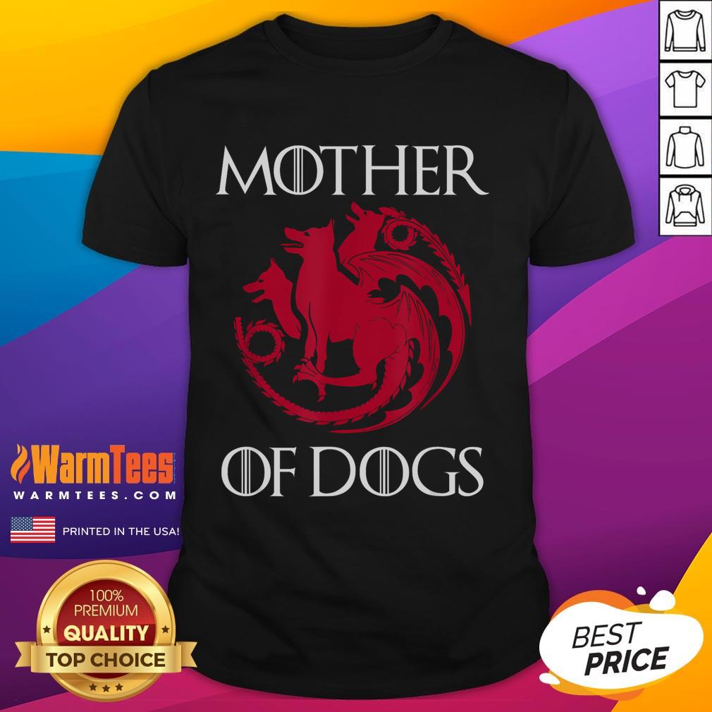 Funny Mother Of Dogs Emblem T Shirt Funny Mother Of Dogs Emblem T-Shirt featuring a playful design for dog lovers, perfect for casual outings or gifts.