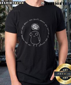 Funny overstimulated T-shirt featuring quirky graphics and vibrant colors, perfect for humor lovers and casual wear.