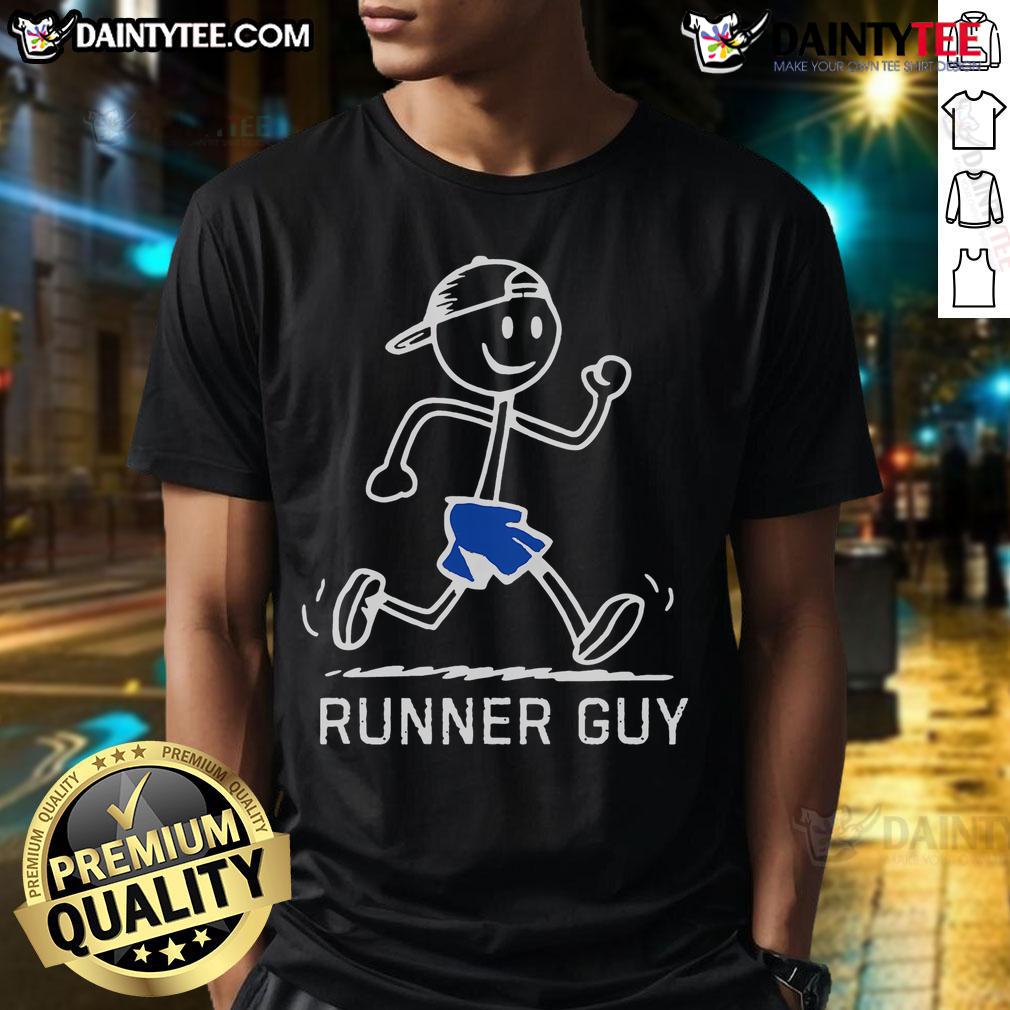 Funny Runner Guy Marathon Motivation Runners Stickman T Shirt Funny Runner Guy T-Shirt featuring a stickman for marathon motivation, perfect for enthusiastic runners and race lovers.