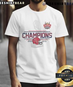 Good 2025 Gator Bowl Champions Ole Miss Rebels Helmet T-Shirt featuring a vibrant team logo and championship graphics.