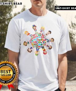 Good Around The Globe cultural diversity flags of the world t-shirt showcasing vibrant international flags in a unique design.