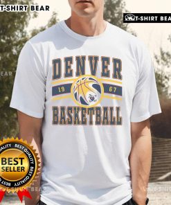 Vintage Good Denver Basketball 1967 T-Shirt featuring retro design and bold graphics, perfect for basketball enthusiasts.