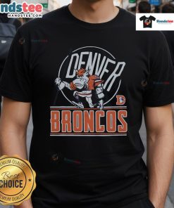 Good Denver Broncos Miles T-Shirt featuring vibrant team colors and logo, perfect for fans and casual wear.