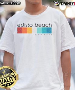 Good Edisto Beach retro t-shirt featuring vibrant colors and a vintage design ideal for beach lovers and souvenir collectors.