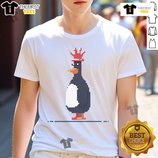 Good Feathers McGraw A Silent T-Shirt featuring a playful design of the iconic cartoon character McGraw in vibrant colors.