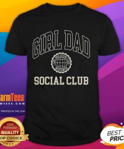Good Girl Dad Social Club T-Shirt featuring a stylish design for proud dads in a trendy, casual style.