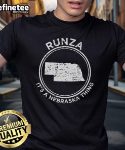 Good It's A Nebraska Thing Runza T-Shirt featuring vibrant graphics celebrating Nebraska's iconic Runza cuisine.