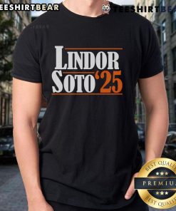 Good Lindor Soto 25 Fan T-Shirt featuring vibrant graphics for baseball enthusiasts and loyal fans of Lindor and Soto.