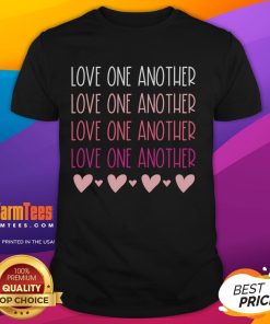 Good Love One Another As I Have Loved You Christian T-Shirt featuring inspirational message on a stylish design.