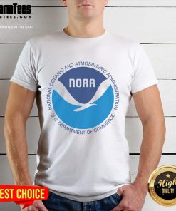 Good Noa National Oceanic and Atmospheric Administration T-Shirt featuring NOAA logo and ocean-themed design.