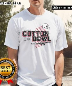 Ohio State Buckeyes Football 2025 Cotton Bowl T-Shirt featuring team colors and logo, perfect for fans and game day.