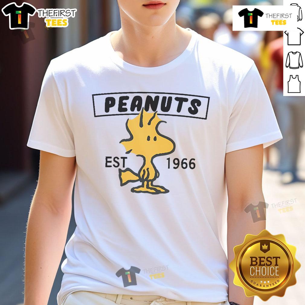 Good Peanuts Woodstock Est 1966 T Shirt Good Peanuts Woodstock Est 1966 T-Shirt featuring classic cartoon design, perfect for Peanuts fans and collectors.