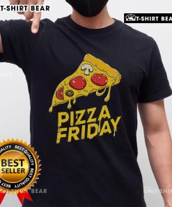 Good Pizza Friday for Pizza Lovers T-Shirt featuring a fun design perfect for pizza enthusiasts and casual wear.