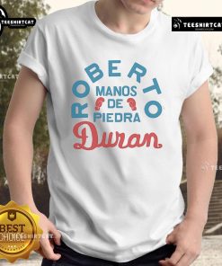 Good Roberto Manos De Piedra Duran T-Shirt featuring a vintage design celebrating the boxing legend's legacy.