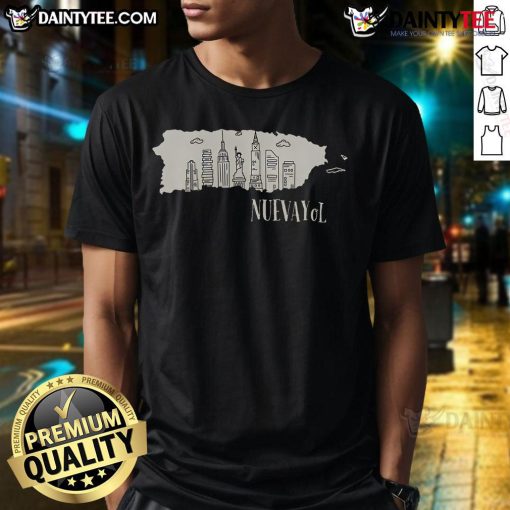Alt Text: Good Styles Nuevayol Name T-Shirt featuring a trendy design and vibrant colors for casual fashion lovers.