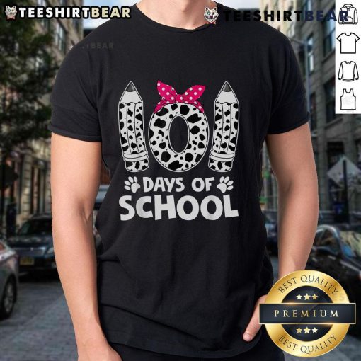 Happy 101 Days Of School T-Shirt featuring colorful graphics perfect for celebrating the milestone in style.