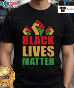 Hot Black Lives Matter T-Shirt for Black History Month featuring bold graphics and a powerful message of equality.