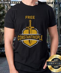 Hot Free Constantinople T-Shirt featuring a stylish design, perfect for history lovers and fashion enthusiasts.