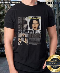 Hot Gracies Abrams Album The Secrets Of Us T-Shirt featuring vibrant graphic design and stylish fit for fans.
