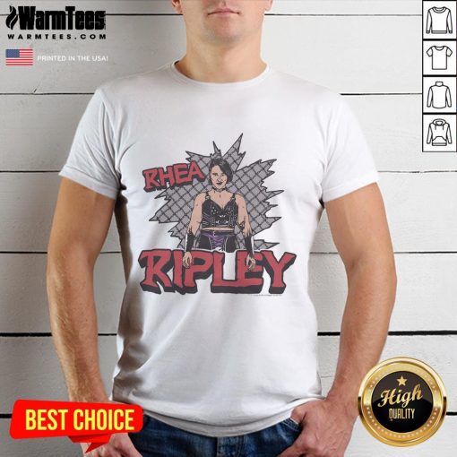 Hot Rhea Ripley T-Shirt featuring bold graphics and vibrant colors, perfect for wrestling fans and collectors.