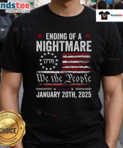 Hot Trump Inauguration Day 2025 American Made Trump T-Shirt featuring patriotic design and bold colors.
