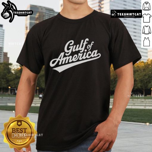 Hot Trump USA Gulf of America President T-Shirt featuring a bold graphic design and vibrant colors, perfect for supporters.