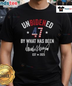 Hot We The People Have Been Unburdend By What Has Been T-Shirt featuring bold text design for patriotic apparel.