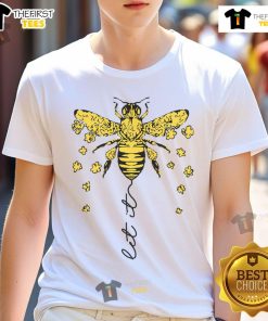 Nice Bee Beekeeper Honeycomb T-Shirt featuring a bee design, perfect for honey enthusiasts and saving bees.