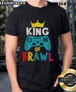 Nice Brawl King Gamer Brawler T-Shirt featuring a vibrant design for gaming enthusiasts and Brawl Stars fans.