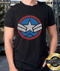 Nice Captain America logo T-shirt featuring a bold design of the iconic shield on a stylish casual tee.