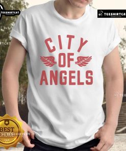 Stylish Nice City Of Angels T-Shirt featuring vibrant graphics and comfortable fit, perfect for casual wear.