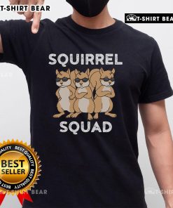 Nice Cool Squirrel Squad T-Shirt featuring playful squirrel graphics, perfect for animal lovers and casual wear.
