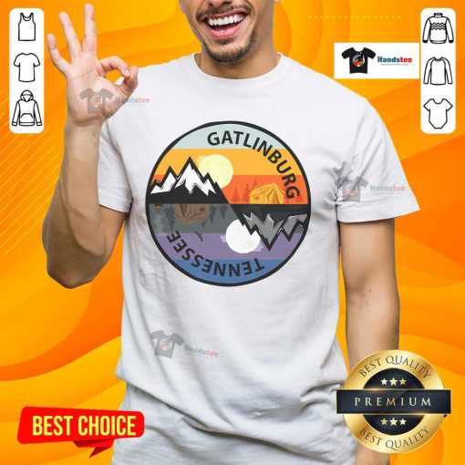 Nice Gatlinburg Tennessee retro vintage t-shirt featuring classic graphics and vibrant colors, perfect for casual wear.