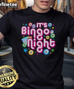 Funny Bingo Gambling T-Shirt featuring 'Nice It's Bingo Night' design, perfect for bingo lovers and game night enthusiasts.