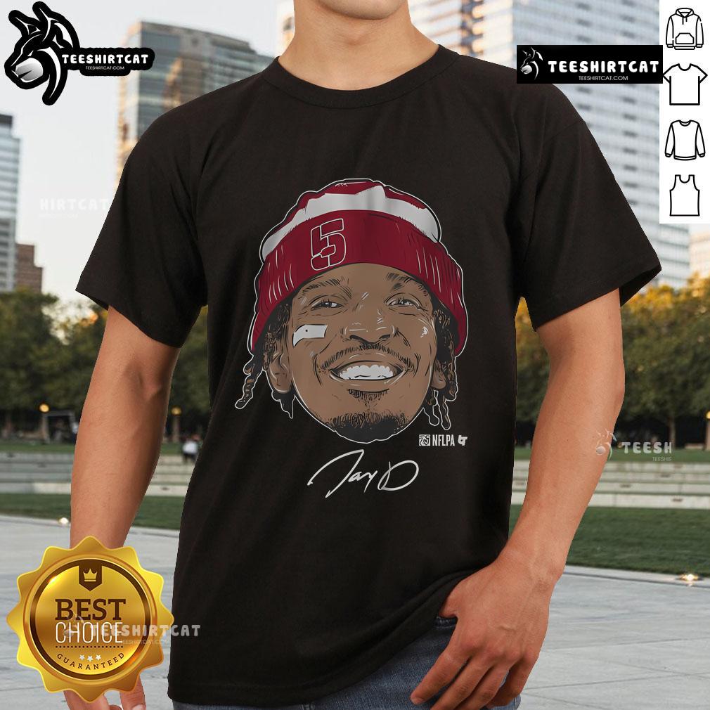 Nice Jayden Daniels Face Bandage T Shirt Jayden Daniels face bandage T-shirt design showcasing a stylish and unique graphic for fans of the player.
