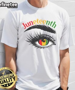 Juneteenth African American Black History Month T-Shirt featuring vibrant colors and empowering design celebrating freedom.