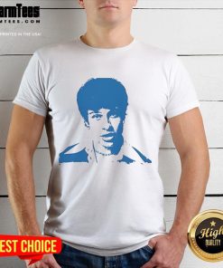 Alt Text: Stylish Nice Leo Rizzi Camiseta T-Shirt featuring vibrant colors and unique design for casual wear.