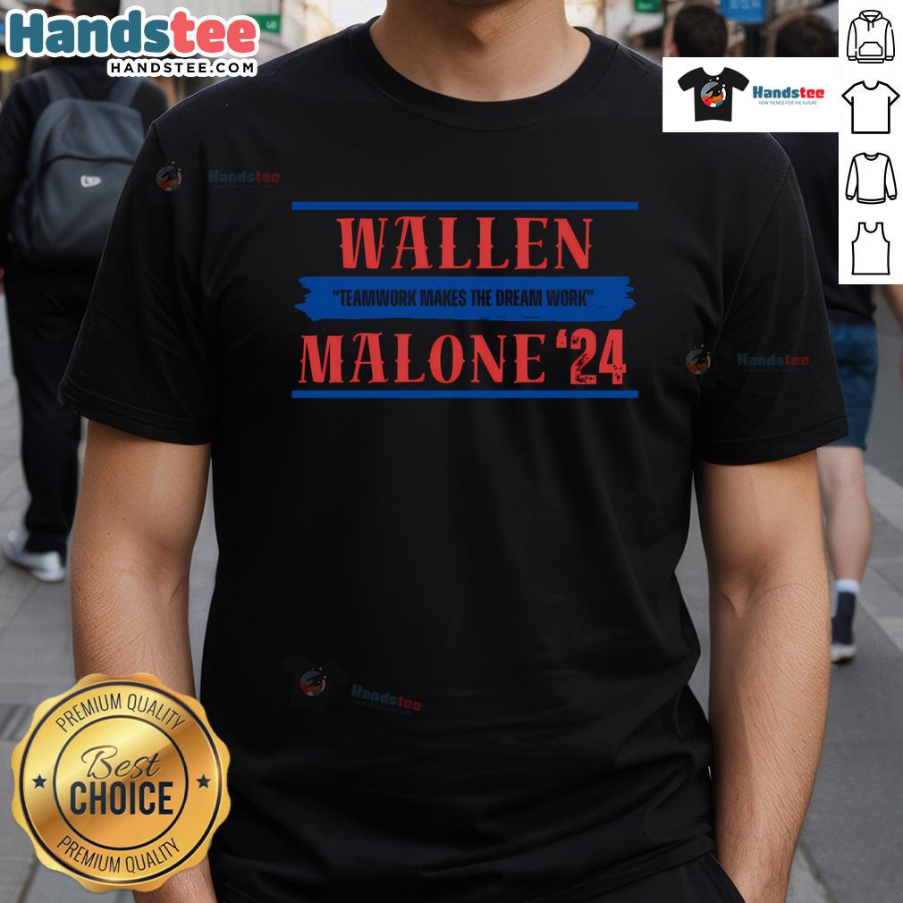 Nice Malone 24 Teamwork Makes The Dream Work T Shirt Nice Malone 24 Teamwork Makes The Dream Work T-Shirt featuring a motivational design for teamwork and collaboration.